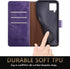 SUANPOT for Samsung Galaxy A42 5G with RFID Blocking Leather Wallet case Credit Card Holder, Flip Folio Book Phone case Shockproof Cover for Women...