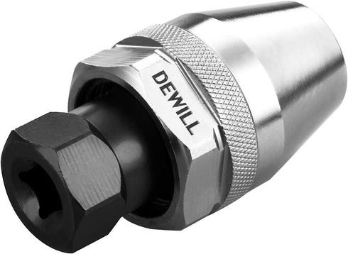 Broken Bolt Remover, Stud Extractor Tool to Locks and Removes 1/4-Inch to 1/2-Inch Rounded Studs, Hexagonal Flat - Suitable for Rust, Painted, Dam...