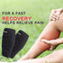 Calf Brace Shin 2 Pack Splint Compression Wrap Sleeve for Torn Calf Muscle Pain Relief Strain Sprain Injury Adjustable Leg Support Men and Women...