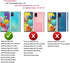 MAIKEZI Soft TPU Slim Fashion Anti-Fingerprint Non-Slip Protective Phone Case Cover for Samsung Galaxy A51 4G (Black Brushed TPU)...