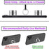 Transparent Clear Phone Ring Grips Holder Kickstand, Finger Ring Stand for Cell Phone Tablet Case Accessories(Round-Clear) (2)......