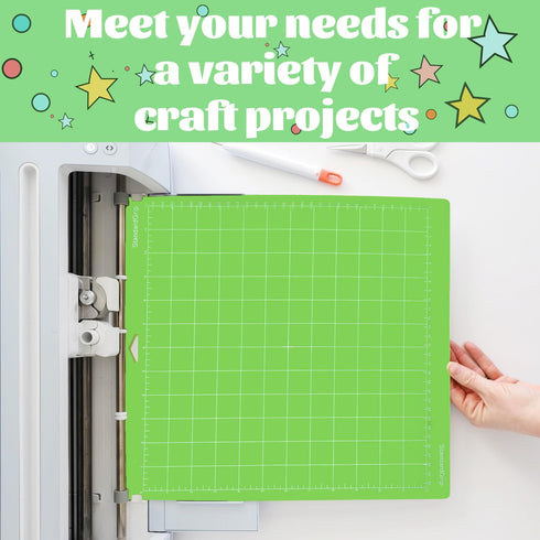 THANMAO Standard Grip Cutting Mat 3 Pack,12"x12" Standard Grip Cutting Mats for Cricut Maker 3/Maker/Explore 3/Air 2/Air/One?Replacement Accessori...