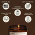Sweet Water Decor Pumpkin Spice Candle | Pumpkin, Cloves, Buttercream, Cinnamon, and Vanilla Scented Candles for Home | 9oz Amber Jar with Black L...