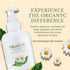 Organyc Feminine Intimate Wash for Sensitive Skin with Chamomile, Free from Chlorine, Parabens, SLS/SLES, and Synthetic Perfumes 8.5 Fluid Ounce...