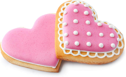 Heart Cookie Cutter Set, 4 Piece, Premium Food-Grade Stainless Steel, Dishwasher Safe...