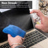 Universal Screen Cleaning Kit, Microfiber Cloth + 2 Sided Brush + Non-Streak Solution Spray [for TV, Laptops, PC Monitors, Smartphones, Tablets, C...