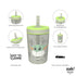 Zak Designs Star Wars The Mandalorian Kelso Toddler Cups For Travel or At Home, 15oz 2-Pack Durable Plastic Sippy Cups With Leak-Proof Design is P...