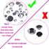 AD Beads 4500 Pieces Hotfix Rhinestones Flat Back 6 Sizes (2-6 mm) Crystal Round Glass Gems with Tweezers and Picking Rhinestones Pen or Crafts Na...