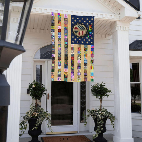 US Peace Flag 3x5 ft Garden Banner Indoor Outdoor Perfect Decoration...