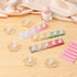 Prasacco Nail Stand for Press On, Nail Holder for Painting Nails Nails Display Practice Art Magnetic Nails Stand Acrylic Nail Art with 30 pcs Reus...