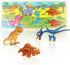 Dinosaurs Puzzles for Kids, 96 Pcs Jigsaw Large Puzzles for Beginner, Learning Preschool Educational Puzzles Toys for Boys and Girls...