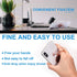 Finger Ring Stands Set, Pack of 4 Universal Thin 360 Degree Rotation Phone Rings, Compatible with iPhone, Android & Other Smartphones (4 Packs of ...