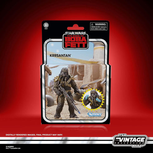 STAR WARS The Vintage Collection Krrsantan, The Book of Boba Fett 3.75-Inch Collectible Deluxe Action Figures, Ages 4 and Up...