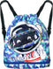 Astronaut Drawstring Swim Bags for Swimmers Lightweight Pool Gear Bag Beach Backpack for Women Men Gym Swimming Camping Hiking Shopping Dance Trav...