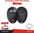 KeylessOption Just The Case Keyless Entry Remote Key Fob Shell for L2C0007T...