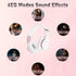 Bluetooth Headphones Over Ear, 6S Foldable Wireless Headphones with 6 EQ Modes, 40 Hours Playtime HiFi Stereo Headset with Mic, Soft Ear Pads, TF/...