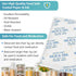 Premium 20 Gram 20 Pcs Desiccant Silica Gel Packets with Color Indicating - Rechargeable Moisture Absorbers for Food Grade Silica Packets for Food...