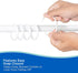 Kenney KN61217 Rust-Proof Smooth Plastic Shower Curtain Rings for Shower Curtain and Standard Shower Curtain Rod, Bathroom Use, Easy to Snap Closu...