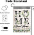 Avezano Home Sweet Home Yard Flag Greenery Floral Garden Flag Housewarming Home Decor Rustic Wooden Floor Theme Outdoor Decorations Garden Flags 1...