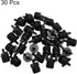 uxcell Barb Drip Pipe Connector 1/2 BSPF Male Thread 4/7mm Hose Fitting for Garden Agricultural Irrigation System, Plastic 30pcs...