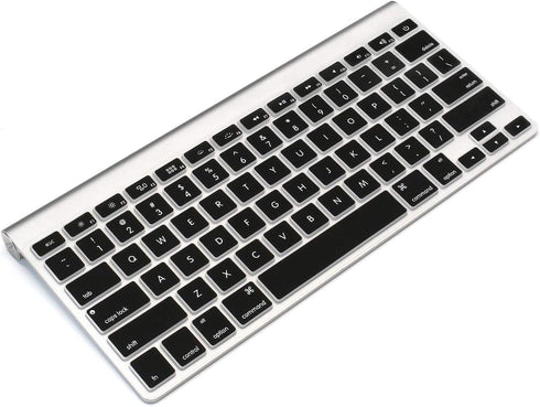 ProElife Ultra Thin Silicone Keyboard Protector Cover Skin for Apple Wireless Keyboard with Bluetooth MC184LL/B (Model A1314, U.S Layout) (Not Fit...