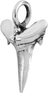AeraVida Dazzling Shark Tooth .925 Sterling Silver Pendant | Casual Pendant Unisex Jewelry | Modern Jewelry Gift...