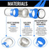400PCS Solder Seal Wire Connectors, Sopoby Self Soldering Heat Shrink Butt Connector Solder Sleeve Waterproof Insulated Electrical Butt Splice Wir...