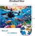 Puzzles for Kids Ages 4-8 Year Old - Underwater World,100 Piece Jigsaw Puzzle for Toddler Children Learning Educational Puzzles Toys for Boys and ...