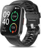 Smart Watch, 5ATM Waterproof Fitness Tracker Smart Watch for Men, 1.8'' Touch Screen Fitness Watch with Sleep Monitor Pedometer Notification Weath...