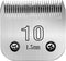 10# Clipper Blades Pet Grooming Clipper Replacement Blades - 1/16"(1.5mm) Cut Length, Compatible with Andis, Oster A5, Wahl KM-10 Series Clippers,...