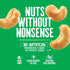 Emerald Nuts Roasted and Salted Whole Cashews (1-Pack), 5oz Resealable Bag, Kosher Certified, Non-GMO, Contains No Artificial Preservatives, Flavo...
