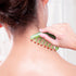 Handheld Massage Comb for Scalp and Meridian Therapy - Natural Resin Guasha Scraping and Multi-Functional Head Massager Tool for Relaxation, Acupo...