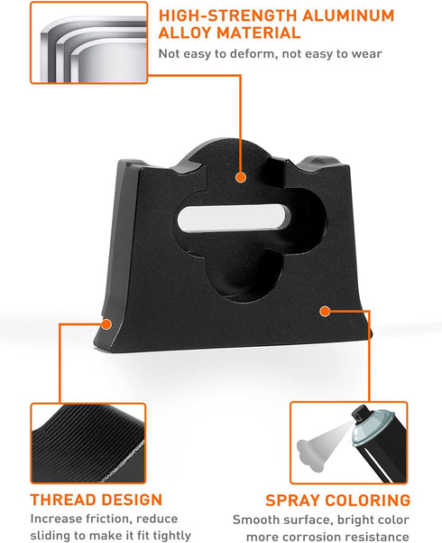 Savadicar TL01 Tailgate Limiter, Aluminum Alloy Rear Trunk Door Latch, Tail Gate Stopper for 2007-2018 Jeep Wrangler JK JKU 2-Door & 4 Door, Tailg...