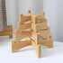 Small Wooden Plant Stand, Decorative Succulents Plant Pot Holder, 7", 2 Pack...