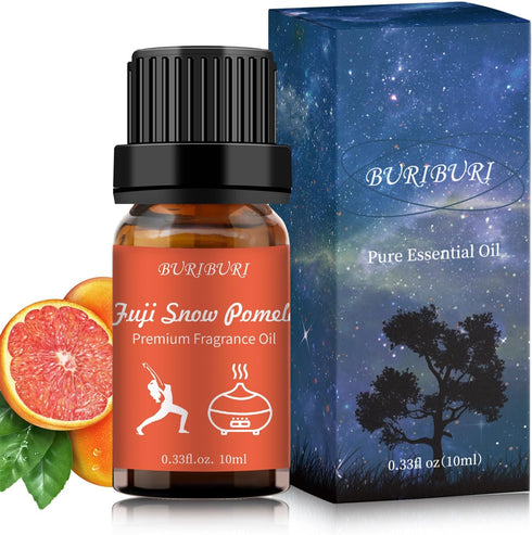 BURIBURI Fuji Snow Pomelo Hotel Scent Essential Oil, Lifestyle Hotel Collection Fragrance Aromatherapy Oil Blends, Air Freshener Hotel Collection ...
