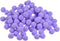 MECCANIXITY Pom Felt Balls Felting Fabric 1.5cm 15mm Light Purple for Home Crafts Project DIY Pack of 200...