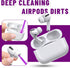 Earbud Cleaning Putty, Cleaner Kit for Airpod, Cleaning Kit Compatible with Airpods iPhone, fits Earbud Phone Ear Wax Dirt, Cleaner Putty with Mic...