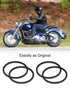 4 Pcs Engine Valve Cover Gasket O-rings Seal Fit for Yamaha XVS 1100 XT600 XVS 650 XVS650 SRX600 TT 600650 Replace 93210-62446-00...