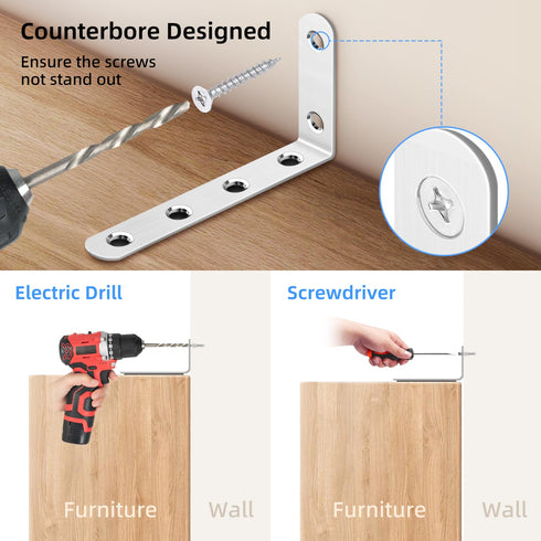furniture anchors anti-tip baby proofing: Safety Straps Kit for Dresser Secure 400 lbs Bookcase to Wall Cabinet Wall Anchor 4 Pack...