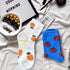 Fruit Socks Strawberry Socks Tomato Novelty Fashion Socks Pineapple Crew Socks for Women Men Ladies Socks Gift 6 Pairs...