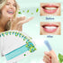 EZGO 100pcs Deep Cleaning Teeth Wipes Finger Brush Teeth Wipes Oral Brush Ups Latex Free Mint Flavor...