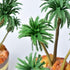 HUIANER Palm Tree Model Trees, Miniature Palm Trees Mixed 5 Size Fake Plastic Trees with No Stands for DIY Scenery Landscape Cake Decoration?18PCS...