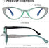 EYEURL Cat Eye Reading Glasses for Women 2.25 Blue Light Blocking 3 Pack Computer Readers with Comfortable Spring Hinge Lightweight Eyeglasses for...