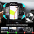 Wireless Car Charger, AMLINK 15W Qi Fast Charging Auto Clamping Car Charger Cell Phone Holder Mount Air Vent for iPhone 14 13 12 11 Pro Max, Samsu...