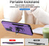 for Moto G Power 2022 Case G Pure Case with Kickstand Armor Magnetic Ring Rugged Protective Military Grade Shockproof Case for G Power 2022 G Pure...