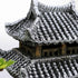 Classical Lifelike Chinese Landscape Resin Aquarium Castle Decorations Fish Tank Ornaments (Building)...
