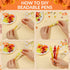 NEWEST 12 Pieces Fall Beadable Pens Bulk Thanksgiving Bead Pens with 36 Beads Fall DIY Pen Making Kit Black Ink Beaded Ballpoint Pens Kits for Tha...