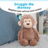 KIDS PREFERRED Carter's Snuggle Me Monkey Cuddle Plush Stuffed Animal for All Ages...