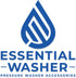 ESSENTIAL WASHER 120 Degree Bend Pressure Washer Gutter Cleaner Attachment with 1/4'' Quick Connect Brass Coupler and Plated Steel Plug...
