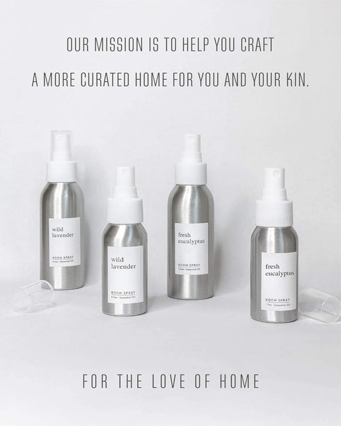 Craft & Kin Eucalyptus Room Spray for Pillows and Bedding, Long-Lasting Room Freshener, Soothing Aroma Mist for Home and Sheets, 3.4 oz...